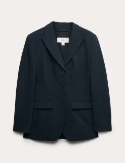 3 Button Cinched Single Breasted Blazer