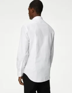 2 Inch Shorter 3 Pack Slim Fit Easy Iron Long Sleeve Shirts