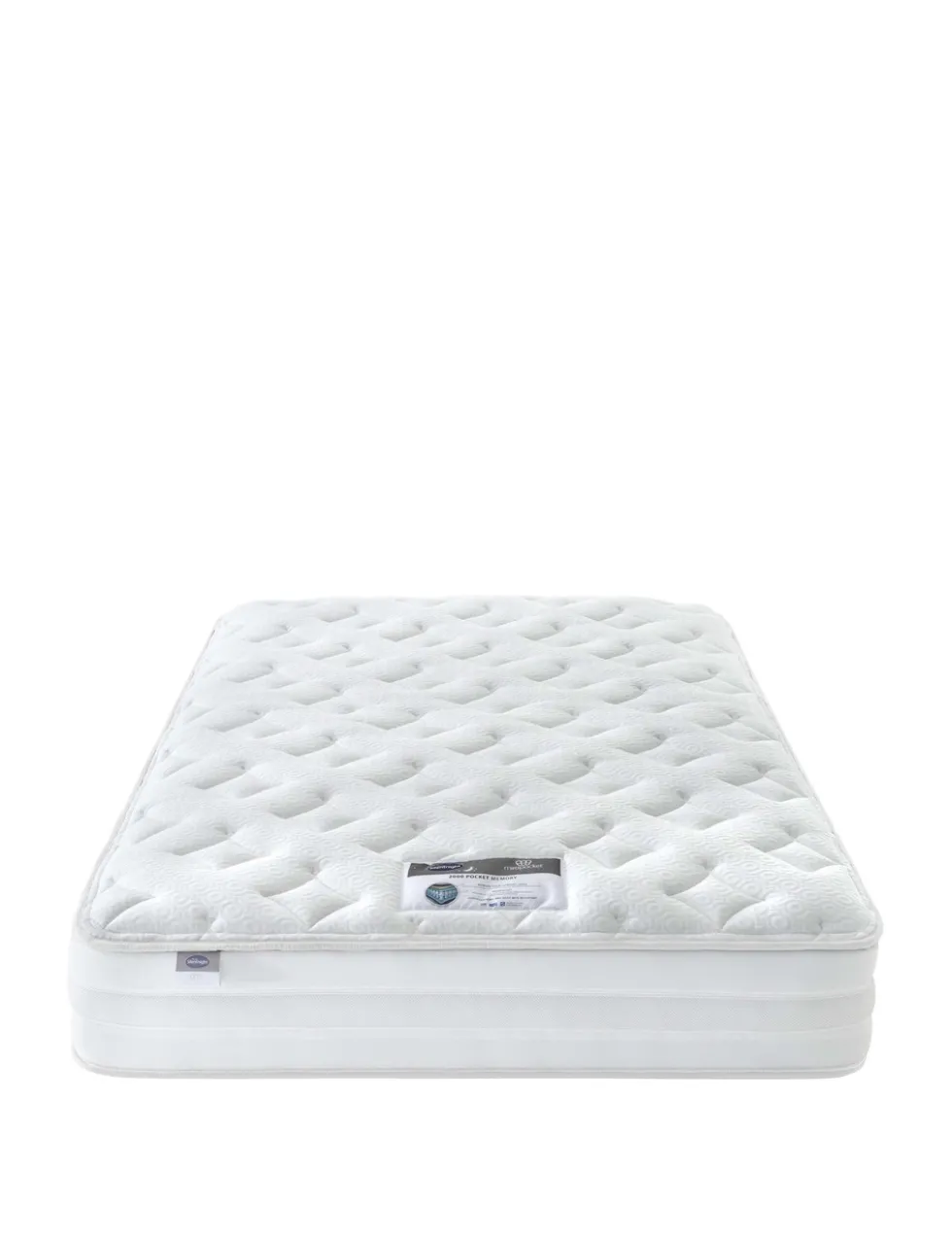 2000 Memory Foam Pocket Spring Medium Mattress