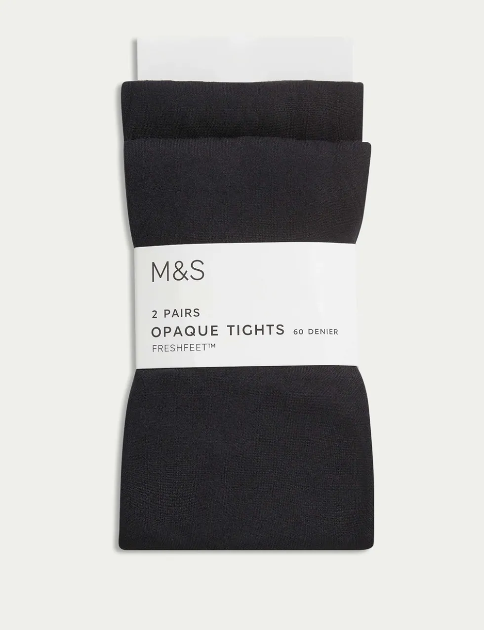 2 Pack 60 Denier School Tights (3-16 Yrs)