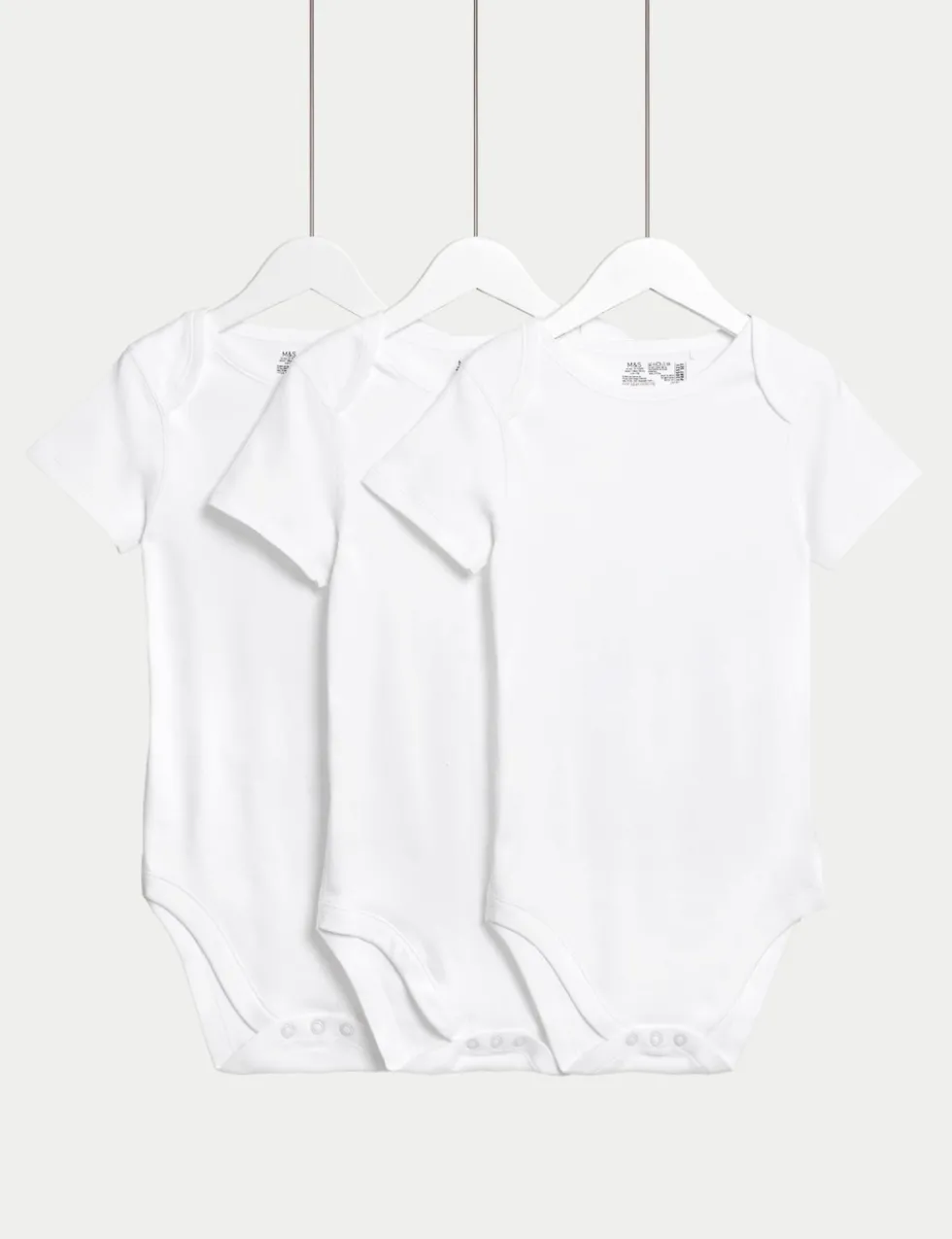 3 Pack Adaptive Bodysuits (3-16 Yrs)