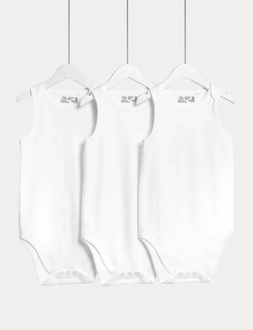 3 Pack Adaptive Bodysuits (3-16 Yrs)