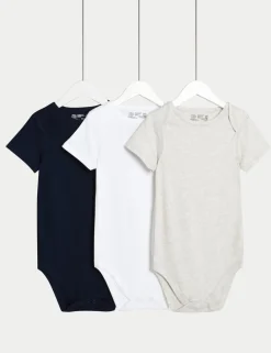 3 Pack Adaptive Pure Cotton Bodysuits (3-16 Yrs)