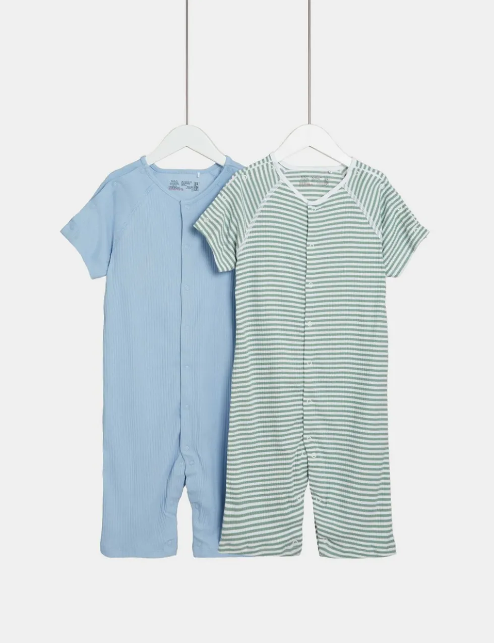 2 Pack Adaptive Pure Cotton Rompers (3-16 Yrs)