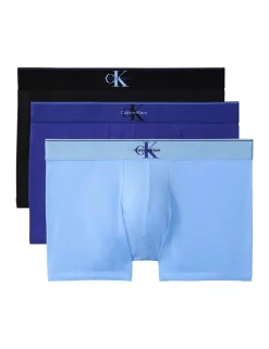 3 Pack Archive Cotton Stretch Trunks