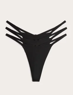 3 Pack Body Invisibles™ No VPL G-String Thongs