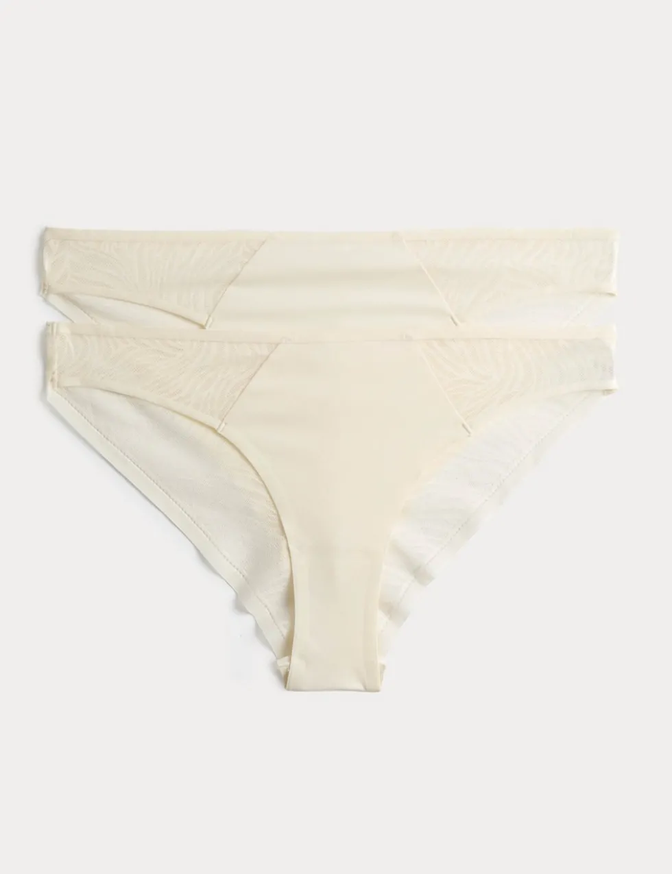 2 Pack Body Lace Brazilian Knickers