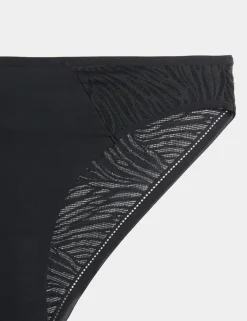 2 Pack Body Lace Brazilian Knickers