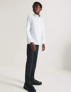 3 Pack Boys' Easy Iron School Shirts (2-16 Yrs)