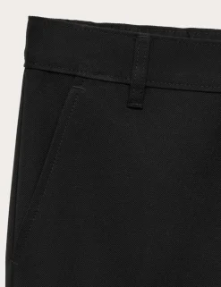 2 Pack Boys' Plus Fit Regular Leg School Trousers