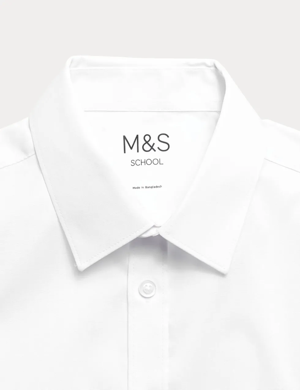 2 Pack Boys' Skinny Fit Stretch School Shirts (2-16 Yrs)