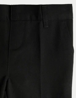 2 Pack Boys' Slim Leg School Trousers (2-18 Yrs)
