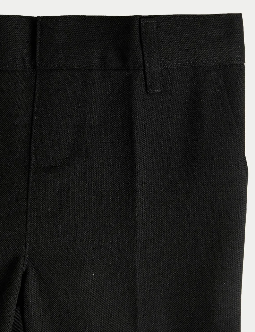 2 Pack Boys' Slim Leg School Trousers (2-18 Yrs)