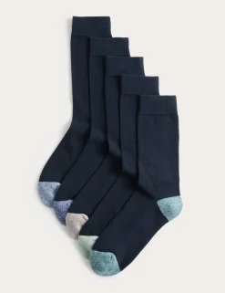 5 Pack Cool & Fresh™ Cotton Rich Cushioned Socks