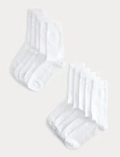 10 Pack Cool & Fresh™ Cotton Rich Socks