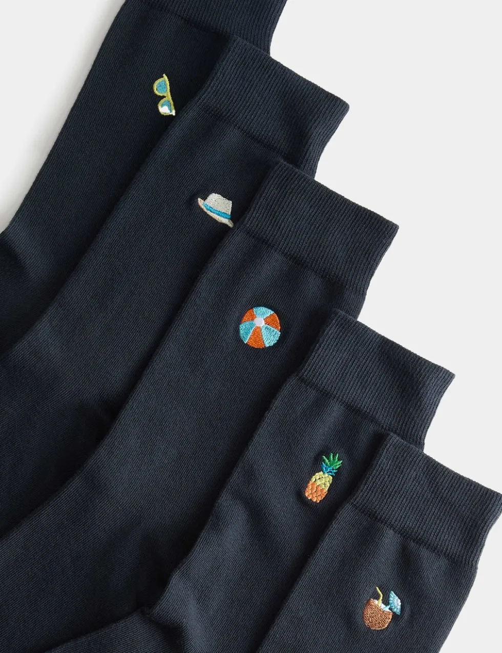 10 Pack Cool & Fresh™ Cotton Rich Holiday Socks