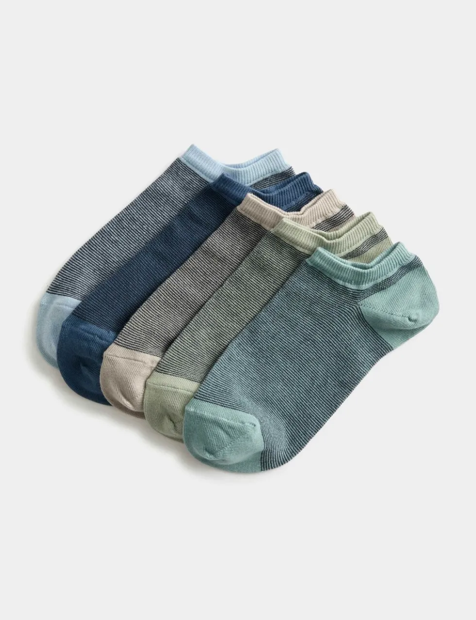 5 Pack Cool & Fresh™ Cotton Rich Trainer Liners™