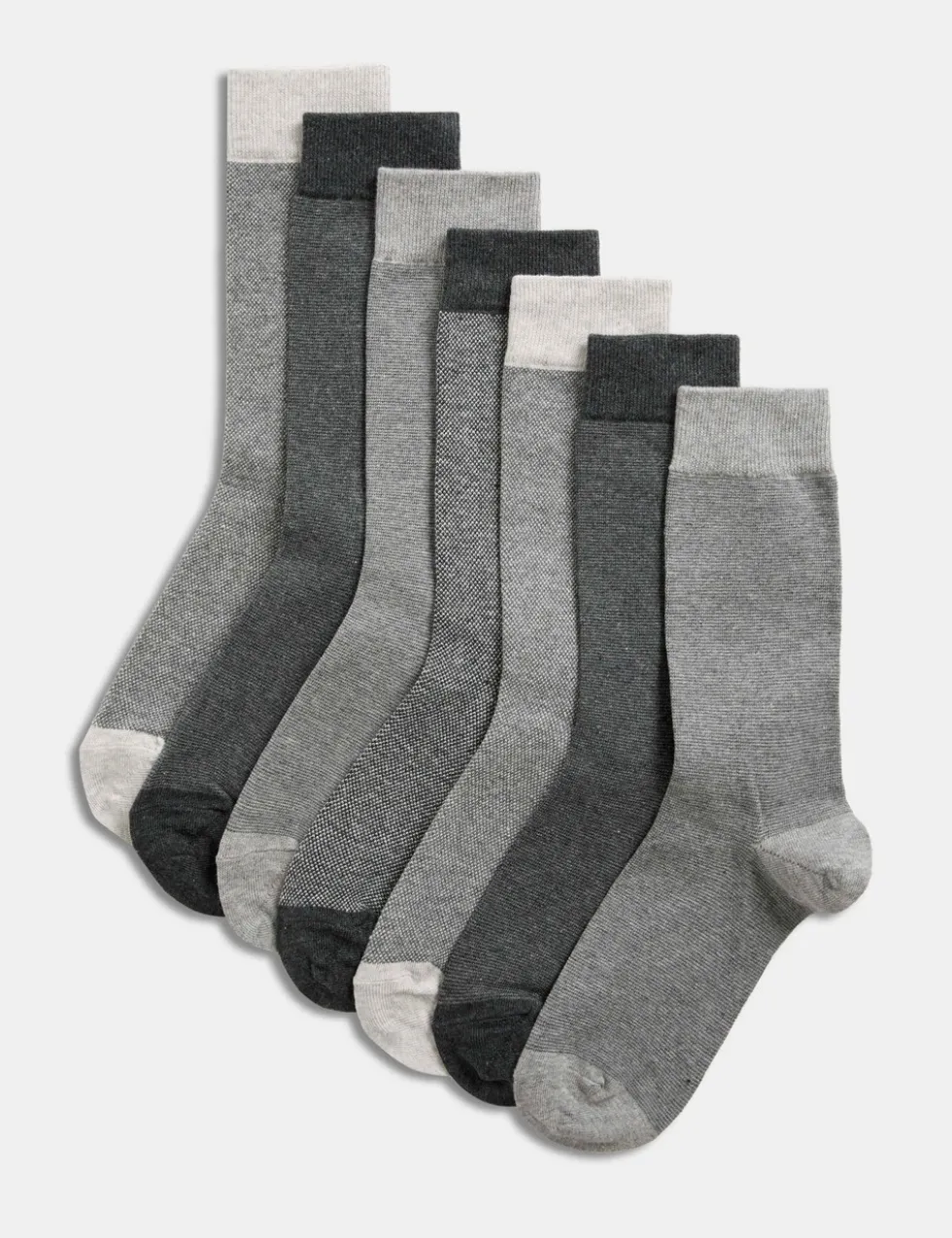 7 Pack Cool & Fresh™ Cotton Rich Socks