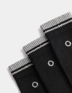 3 Pack Cool & Fresh™ Reflective Cushioned Socks