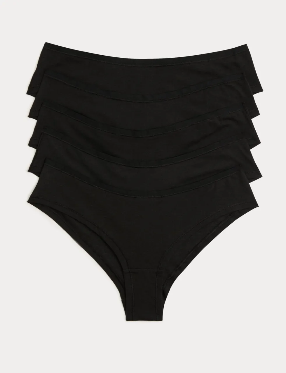 5 Pack Cotton Modal Hipster Knickers