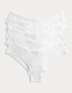 5 Pack Cotton Modal Hipster Knickers