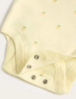3 Pack Cotton Rich Bodysuits (6½lbs-3 Yrs)