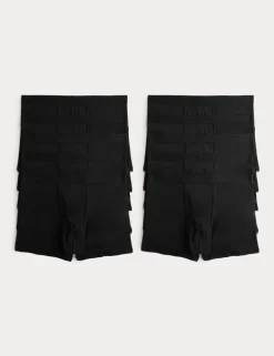 10 Pack Cotton Rich Cool & Fresh™ Trunks