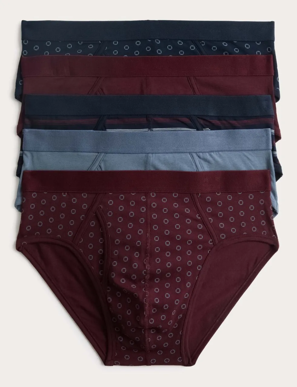 5 Pack Cotton Rich Cool & Fresh™ Briefs