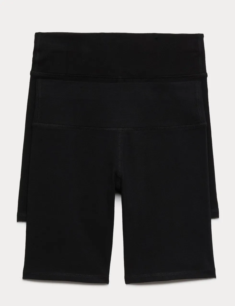 2 Pack Cotton Rich Cycling Shorts (6-16 Yrs)