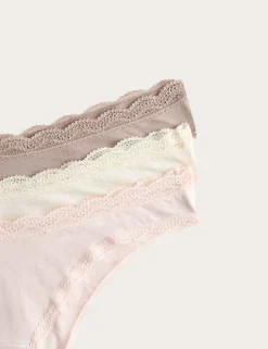 3 Pack Cotton Rich Dipped Miami Knickers
