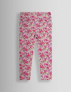 2 Pack Cotton Rich Floral Leggings (6 Mths - 7 Yrs)