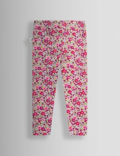 2 Pack Cotton Rich Floral Leggings (6 Mths - 7 Yrs)