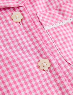 2 Pack Cotton Rich Gingham Dresses (2-14 Yrs)