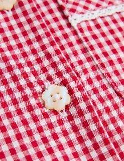 2 Pack Cotton Rich Gingham Dresses (2-14 Yrs)
