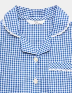 2 Pack Cotton Rich Gingham Dresses (2-14 Yrs)