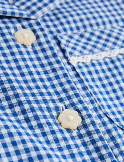 2 Pack Cotton Rich Gingham Dresses (2-14 Yrs)
