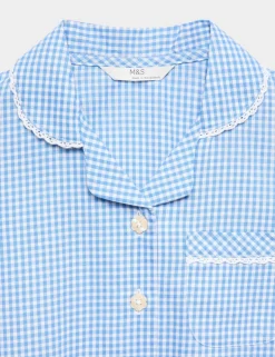2 Pack Cotton Rich Gingham Dresses (2-14 Yrs)