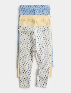 3 Pack Cotton Rich Leggings (0-3 Yrs)