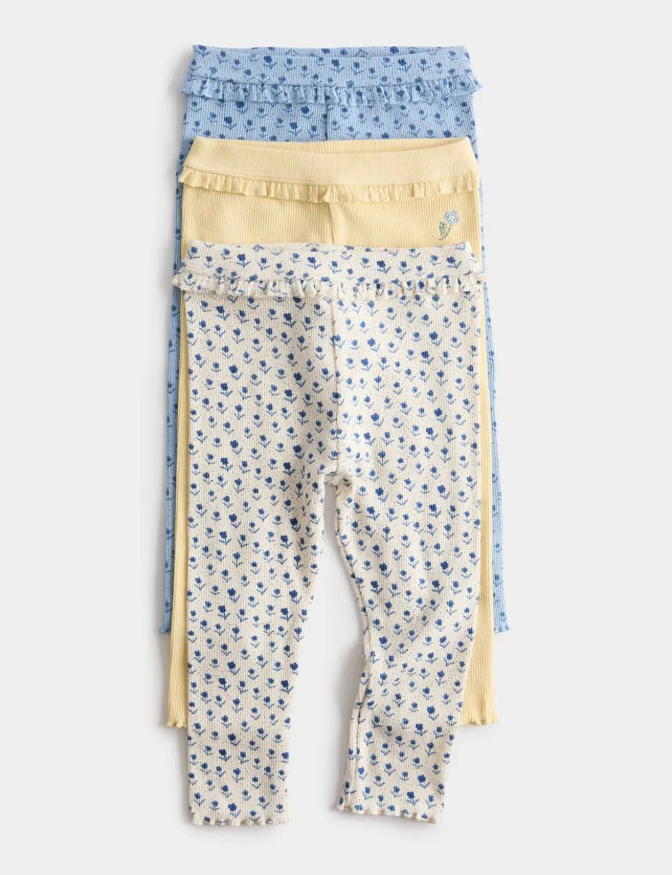 3 Pack Cotton Rich Leggings (0-3 Yrs)