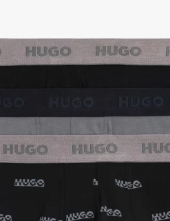 3 Pack Cotton Rich Logo Boxer Briefs