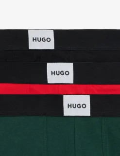 3 Pack Cotton Rich Logo Trunks