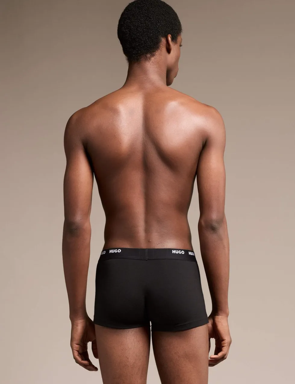 5 Pack Cotton Rich Logo Waistband Trunks