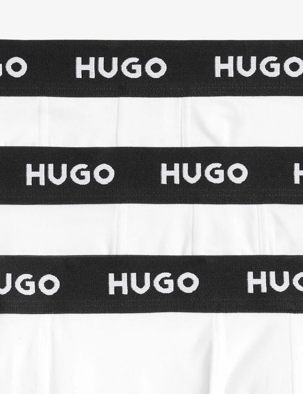 3 Pack Cotton Rich Logo Waistband Trunks
