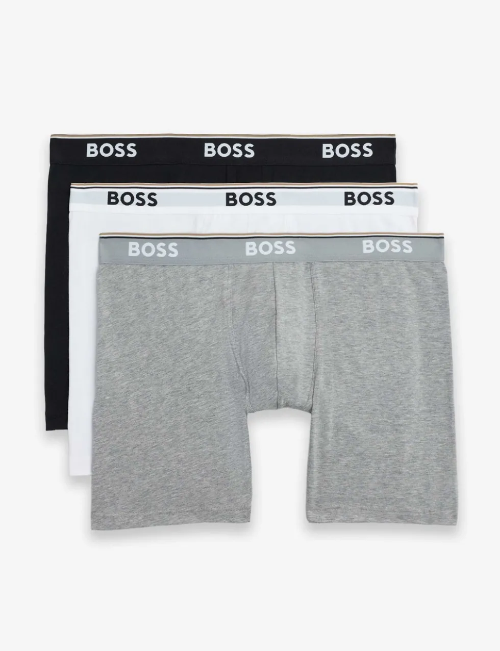 3 Pack Cotton Rich Long Boxer Briefs