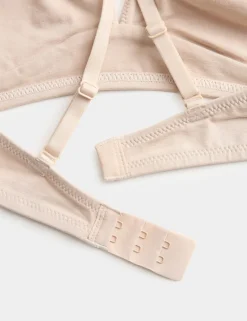 3 Pack Cotton Rich Non Wired Plunge Bras (A-E)