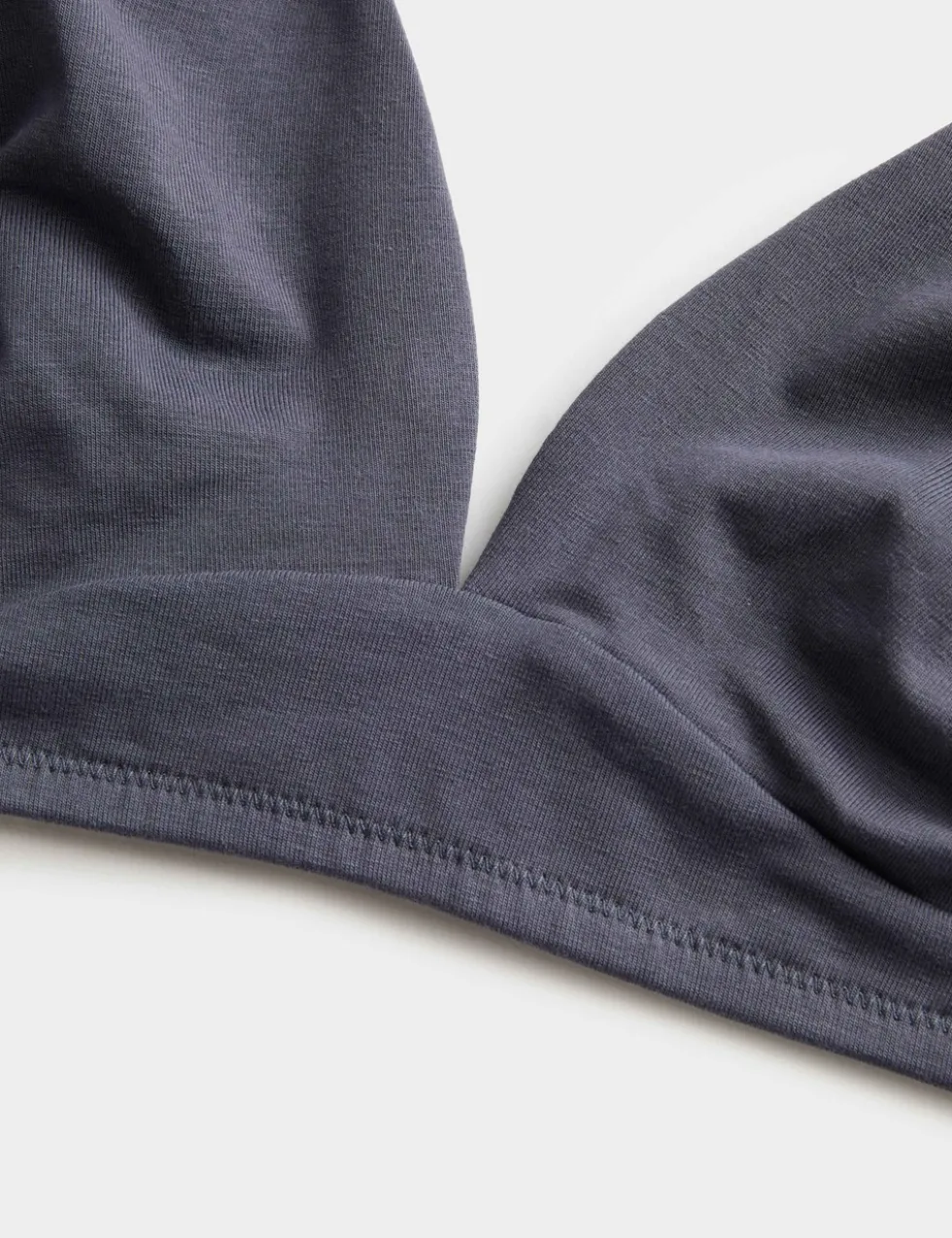 3 Pack Cotton Rich Non Wired Plunge Bras (A-E)
