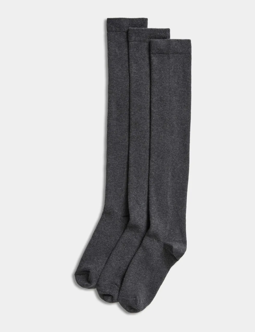 3 Pack Cotton Rich Over the Knee Socks