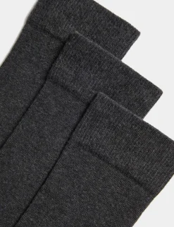 3 Pack Cotton Rich Over the Knee Socks