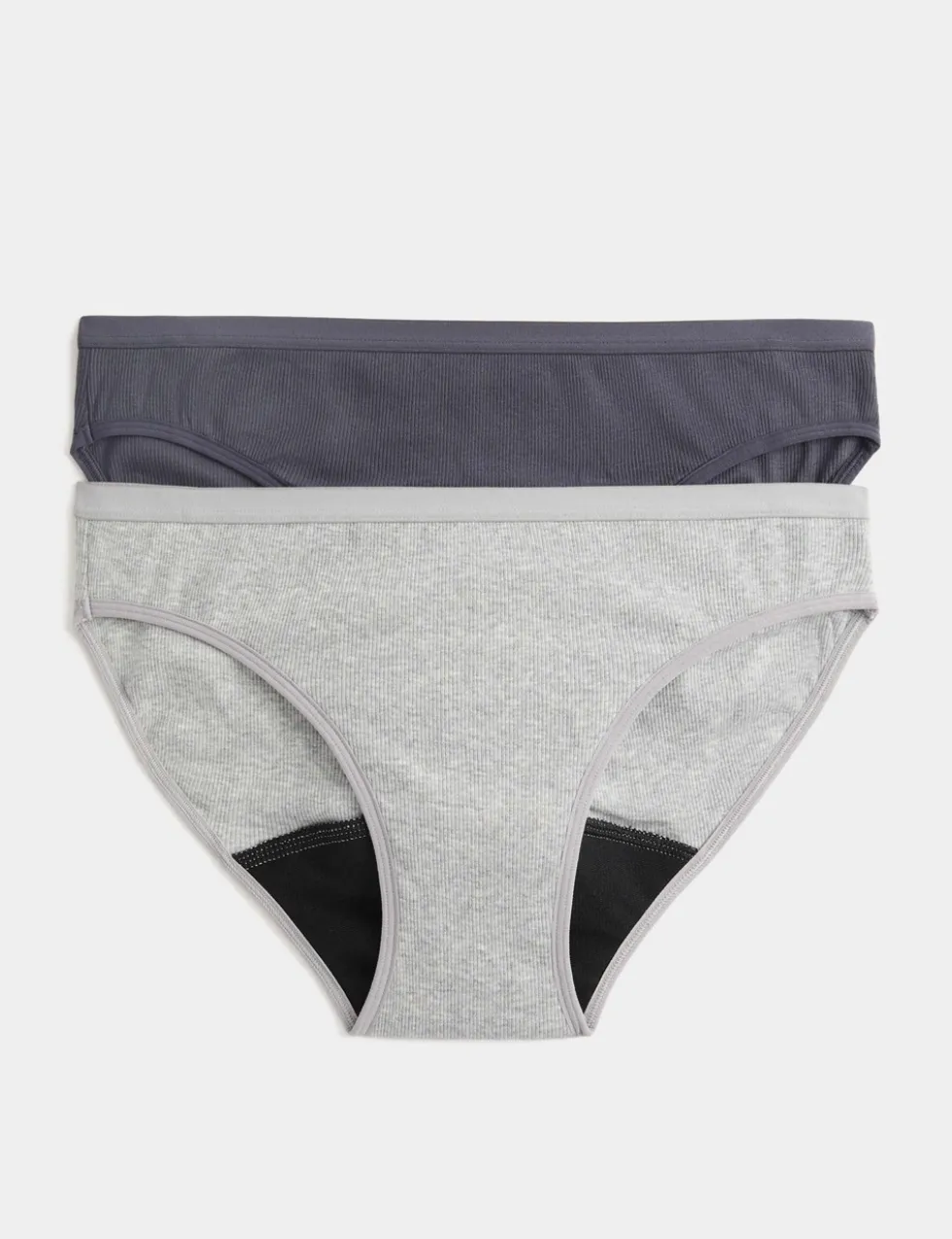 2 Pack Cotton Rich Period Bikini Knickers