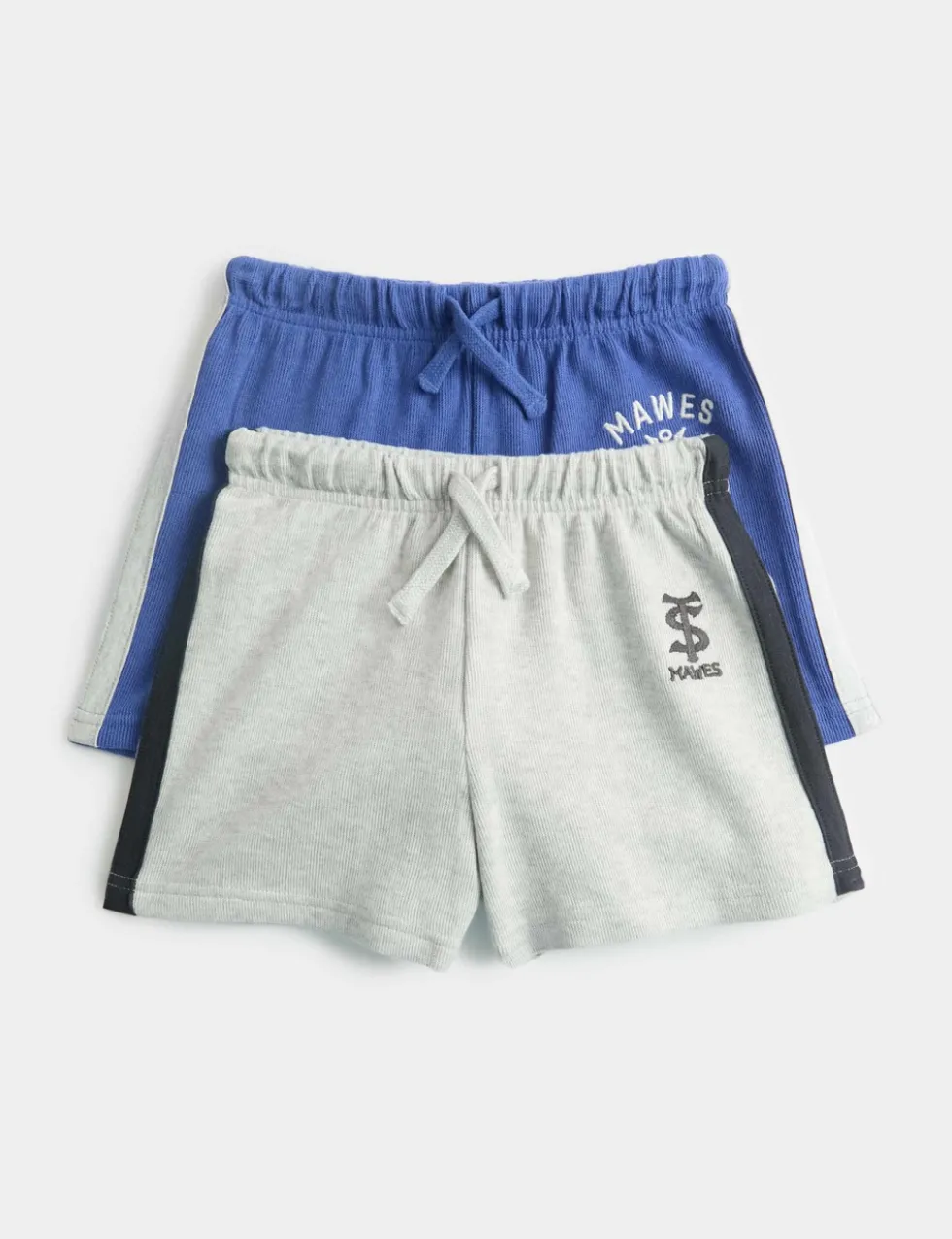 2 Pack Cotton Rich Pyjama Shorts (1-16 Yrs)